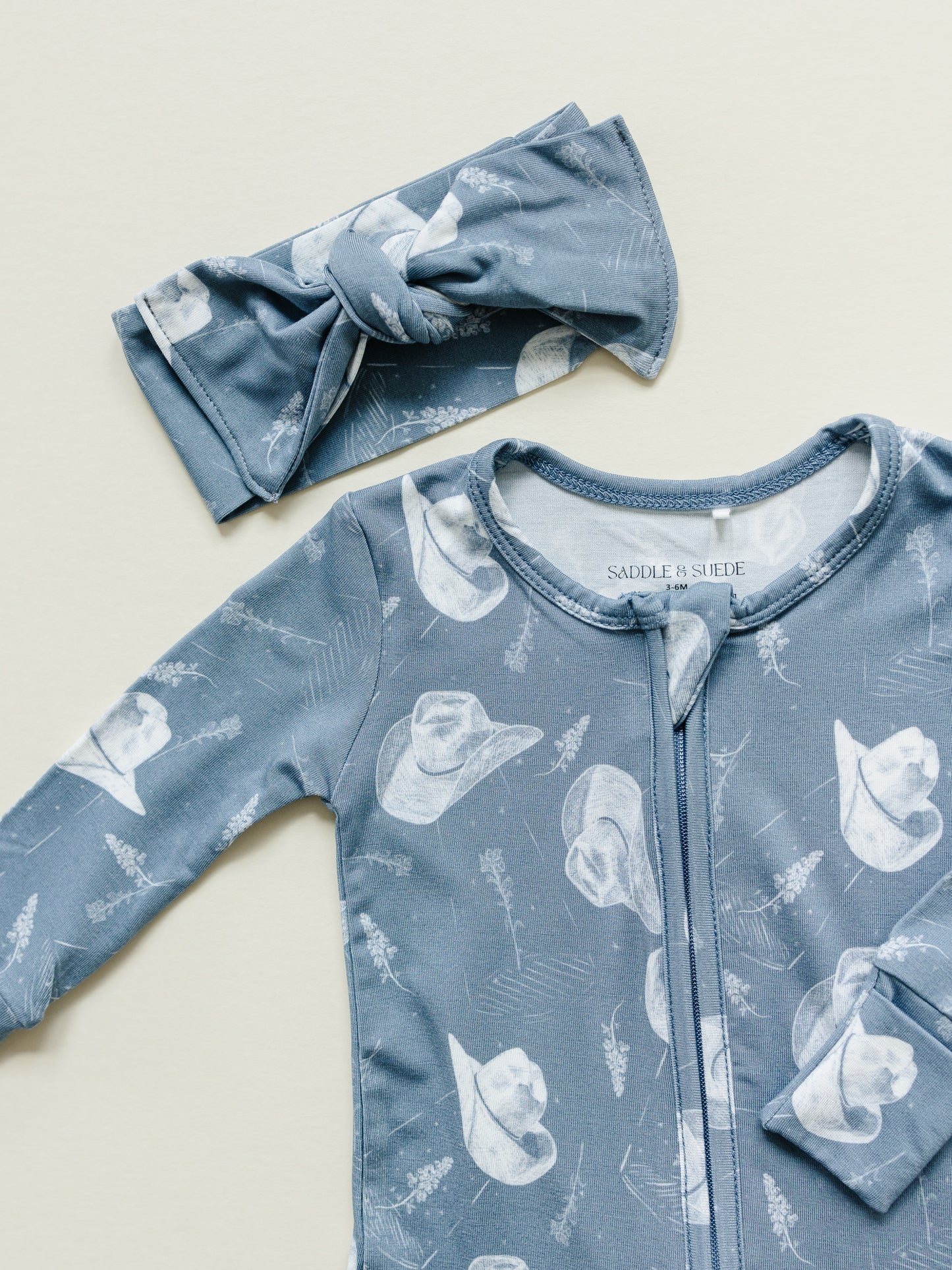 Western Cowboy Hat Headwrap